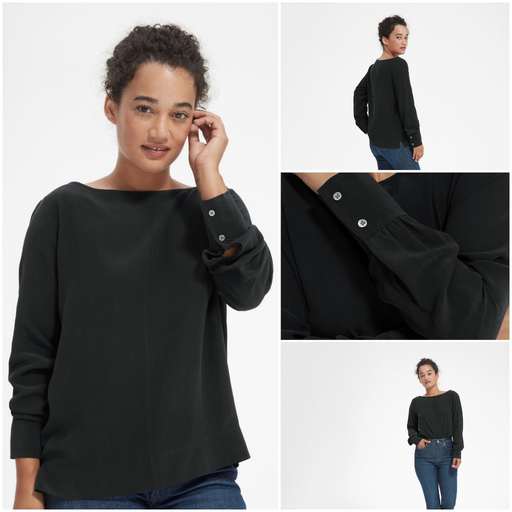 Everlane Women's Silk Blouse Size 10